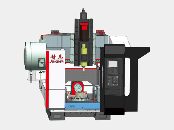  80-132/160-225機(jī)座銑鉆攻復(fù)合機(jī)床